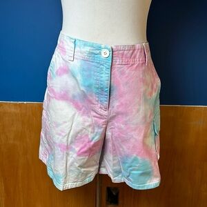 Tye dye shorts